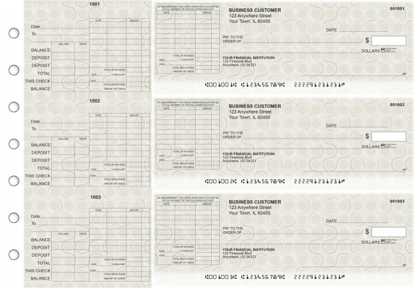Circuit General Itemized Invoice Business Checks | BU3-CDS22-GII