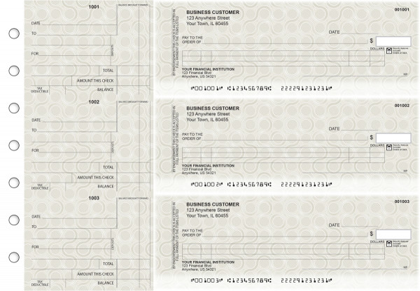 Circuit Itemized Counter Signature Business Checks | BU3-CDS22-ICS