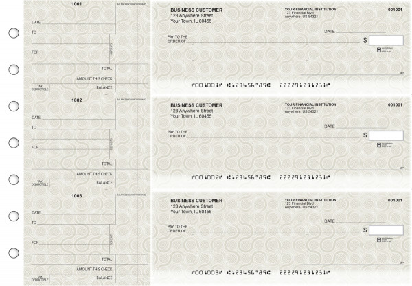 Circuit Standard Mailer Business Checks | BU3-CDS22-SML