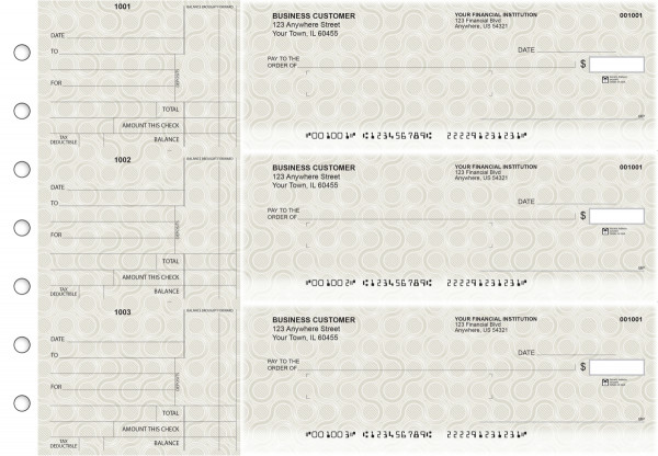 Circuit Standard Mailer Business Checks | BU3-CDS22-SML