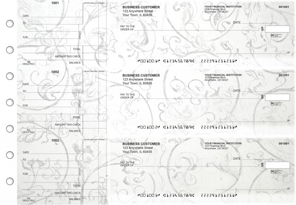 Vintage Standard Mailer Business Checks | BU3-CDS25-SML