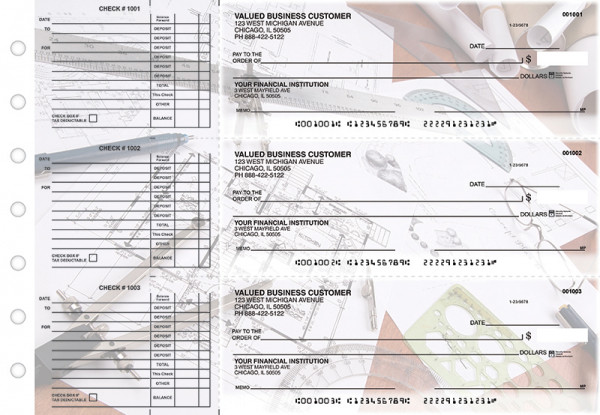 Architect Accounts Payable Designer Business Checks | BU3-CDS27-DED