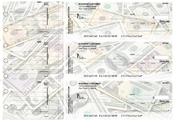 Money Invoice Business Checks | BU3-CDS31-INV