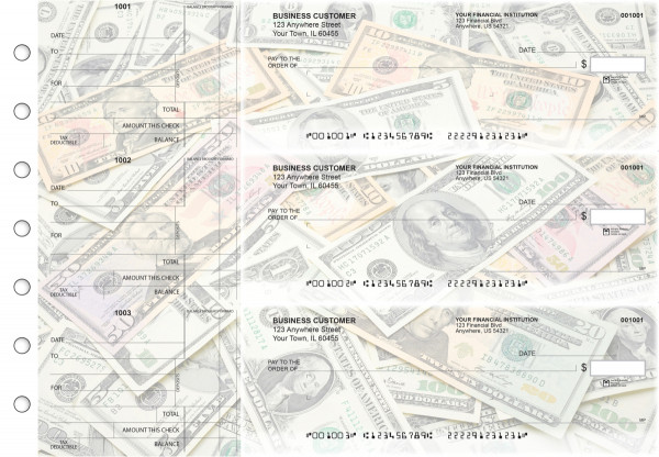 Money Standard Mailer Business Checks | BU3-CDS31-SML