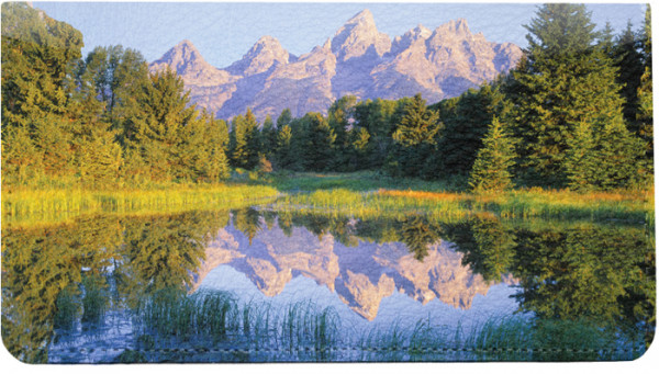Pristine Mountain Lakes Leather Cover | CDP-SCE77
