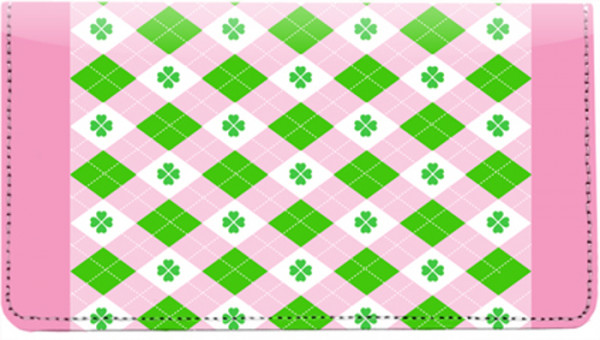 Clover Kilts Leather Checkbook Cover | CDP-TVL19