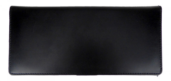 Economy Business Leather Checkbook Cover | CLM-BLA01