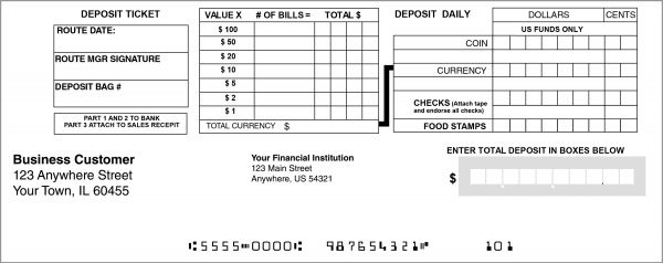 Standard Deposit Book Style 6 | DEP-BDB06