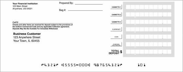 Standard Deposit Book Style 16 | DEP-BDB16