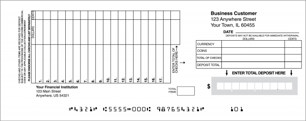 Standard Deposit Book Style 19 | DEP-BDB19