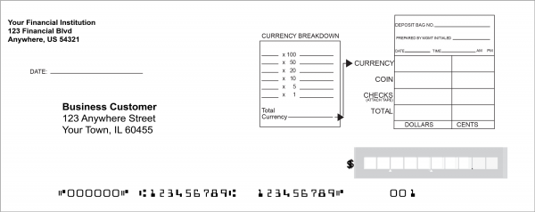 Classic Deposit Slips Style 5 | DEP-BDL05