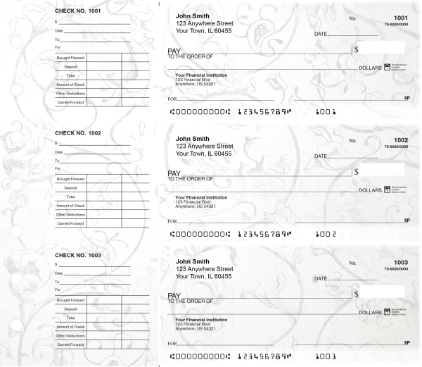 Vintage Designer Deskset Checks | DS-CDS32