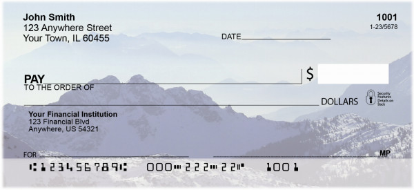 Mountain Views Personal Checks | EVC-17