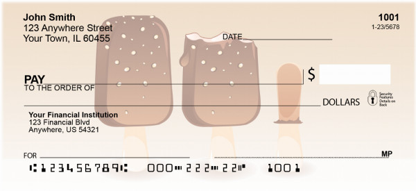 Ice Cream Personal Checks | FOD-54