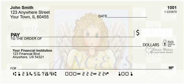 Angels Personal Checks by Lorrie Weber | JHS-01