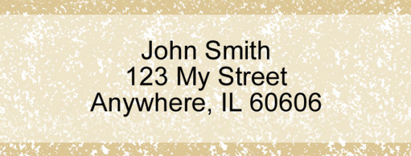 Parchment Narrow Address Labels | LRVAL-015