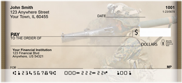 Desert Fighters Personal Checks | MIL-01