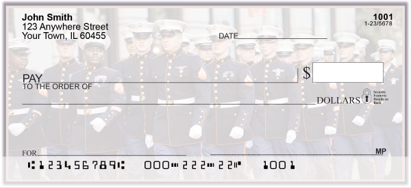 U.S. Marine Pride Checks  | MILC-17