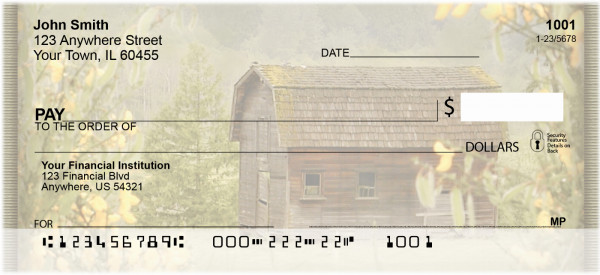 Springtime Barns Personal Checks | NAT-16