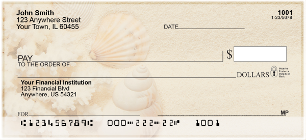 Seashell  Personal Checks | NATC-61