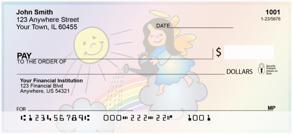 Rainbow Angels Christian Checks | REL-22