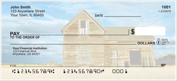 Barns on the Prairie Personal Checks | SCE-05