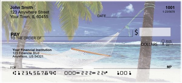 Escape to Paradise Beach Checks | SCE-91