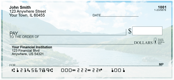Tranquil Lake Personal Checks | SCEC-77