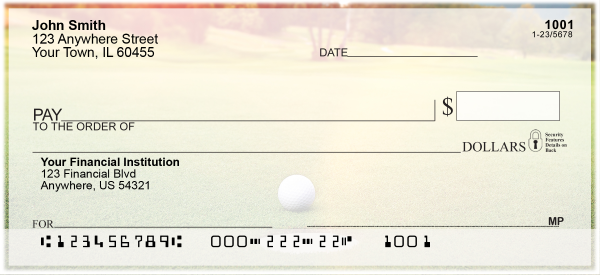 Golf Course Personal Checks | SPOC-42