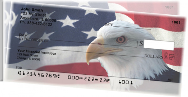 Soaring Over America Side Tear Personal Checks | STPAT-08