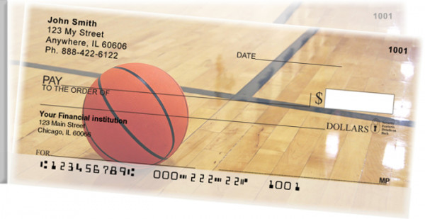 Basketball Side Tear Personal Checks | STSPO-12