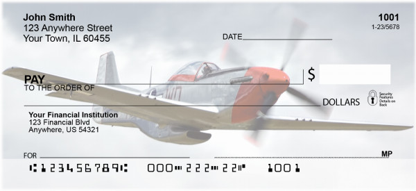 Vintage Warbirds Personal Checks | TRA-26