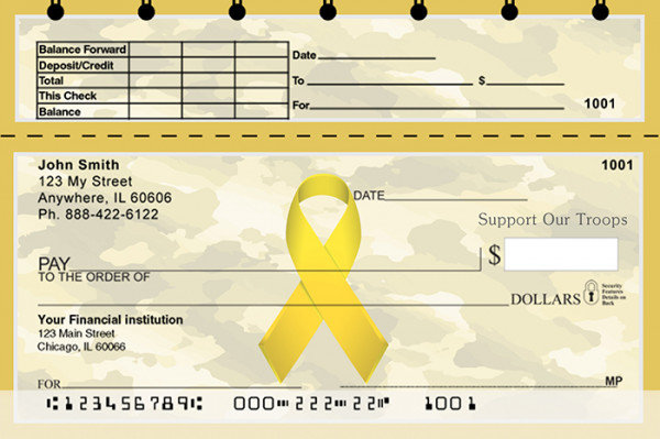 Support Our Troops Ribbon | TSMIL-89