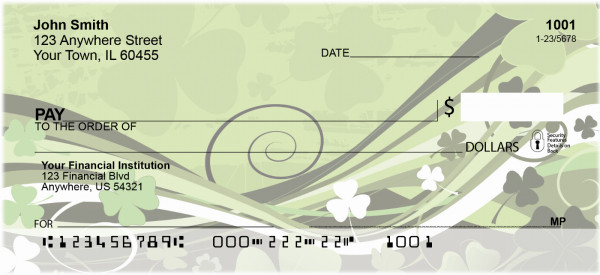 Stylistic Clovers Personal Checks | TVL-16