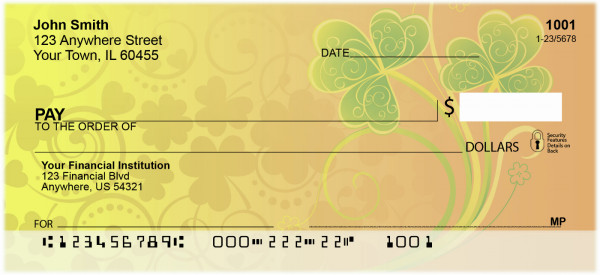 Shamrock Shuffle Personal Checks | TVL-18