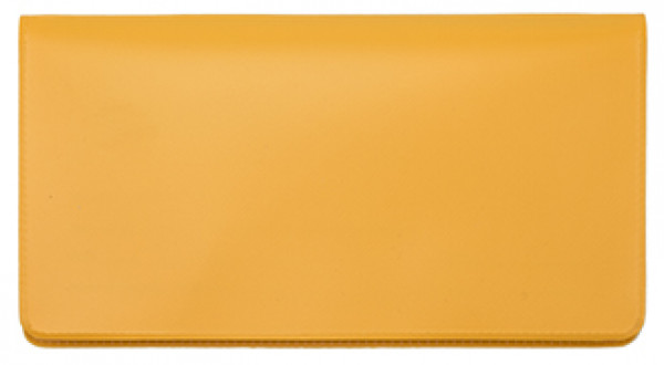 Sunburst Orange Vinyl Checkbook Cover | VCB-ORG01